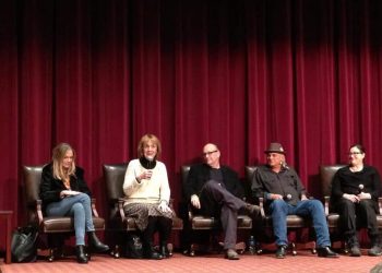Peggy Lipton, Catherine E. Coulson, Harley Peyton, Michael Horse and Sara Markowitz. Photo by @Nerderific.