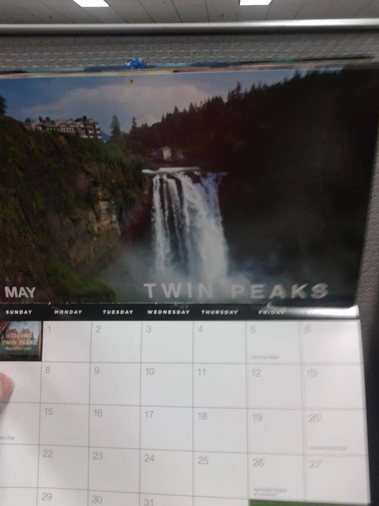 May is Twin Peaks month on Showtime's 2017 calendar