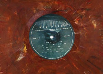 Twin Peaks soundtrack on vinyl, reissued by Death Waltz Recording Company
