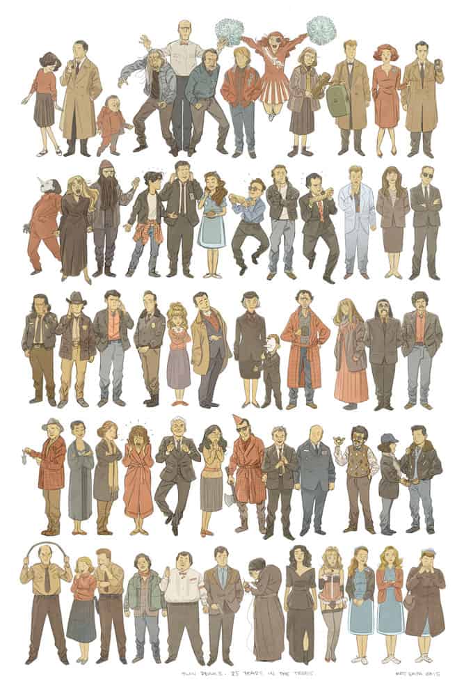 Twin Peaks superprint