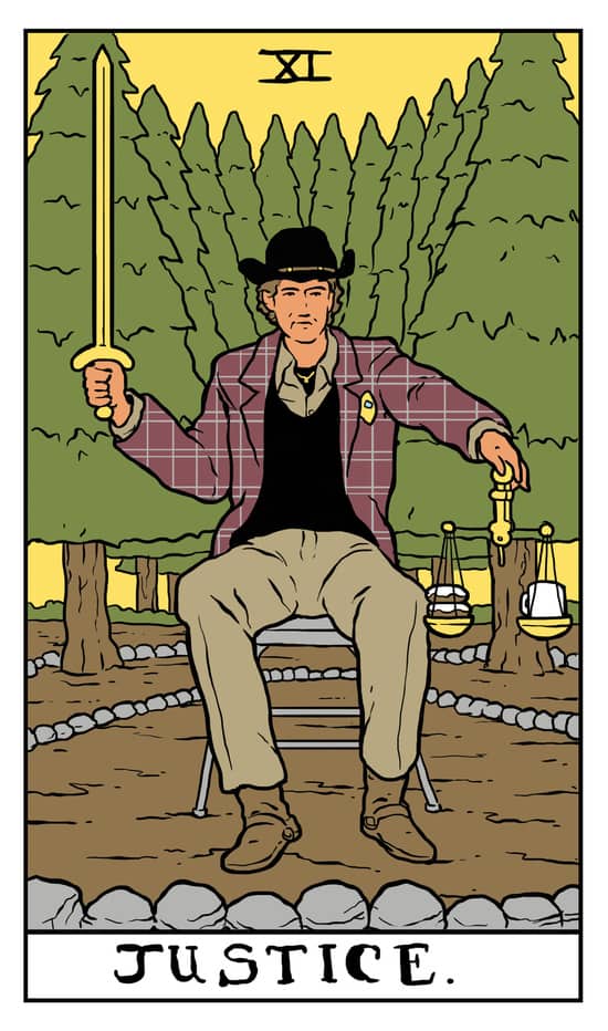 Twin Peaks tarot Card Deck