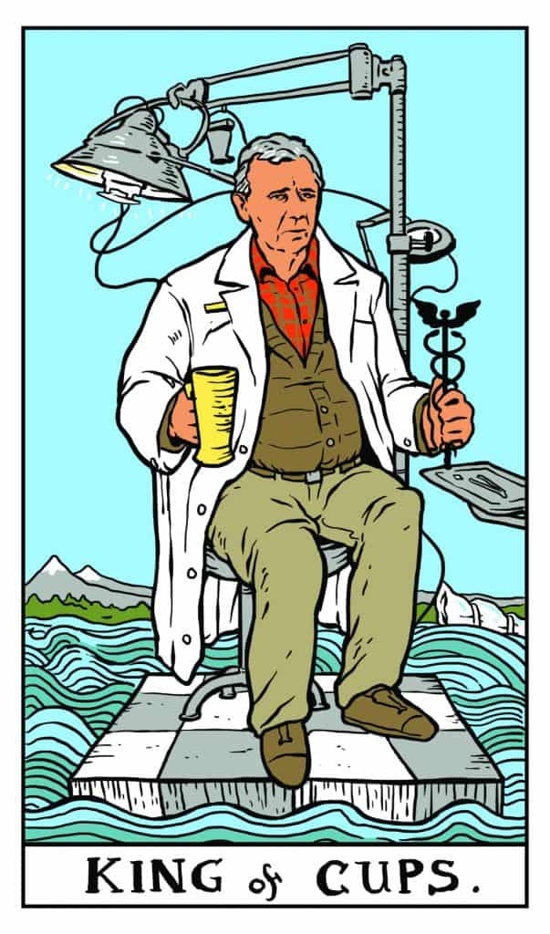 Twin Peaks Tarot: King of Cups