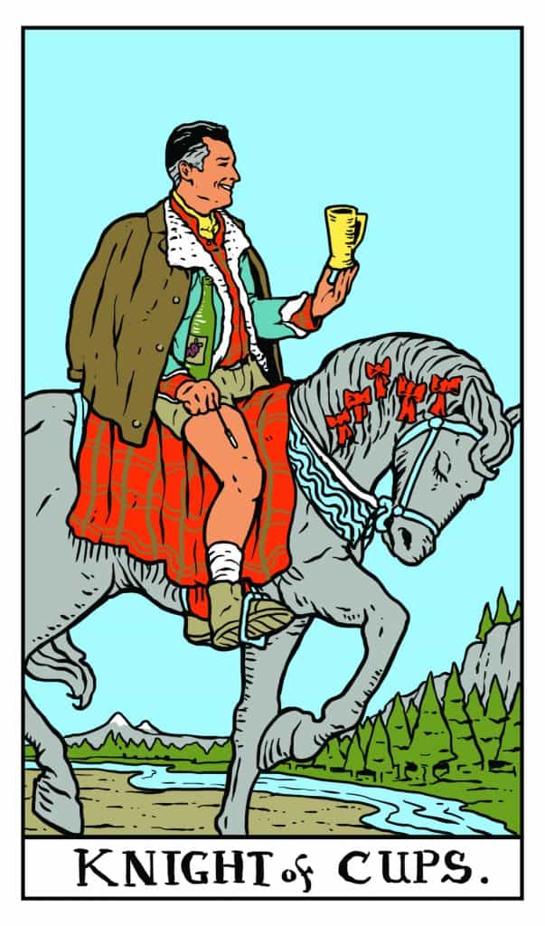 Twin Peaks Tarot: Knight of Cups