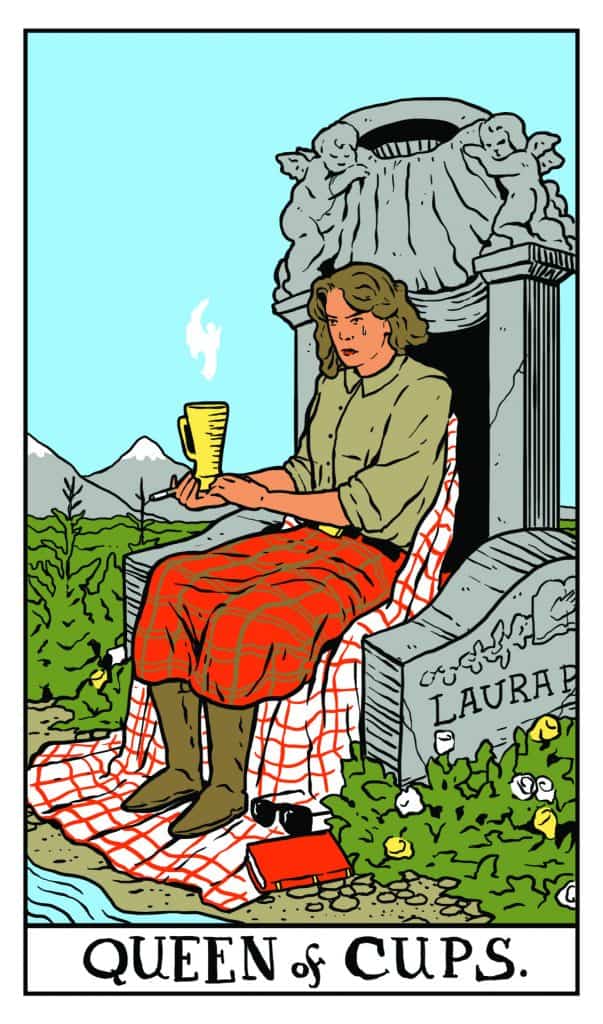 Twin Peaks Tarot: Queen of Cups