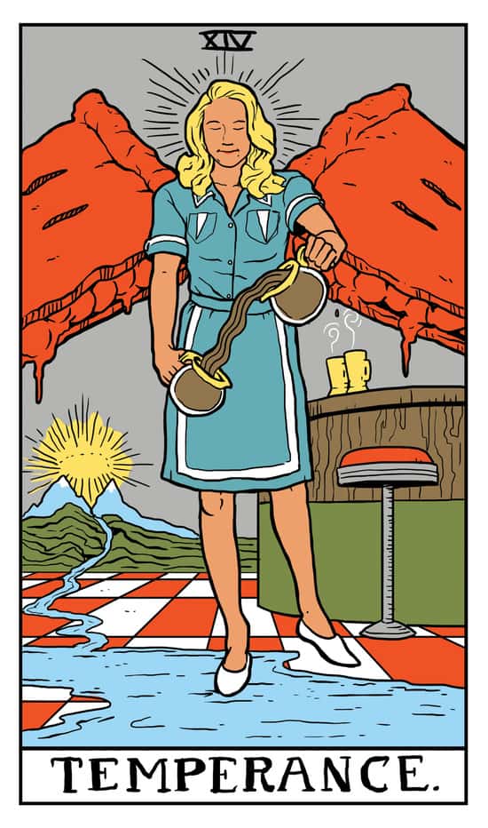 Twin Peaks tarot Card Deck