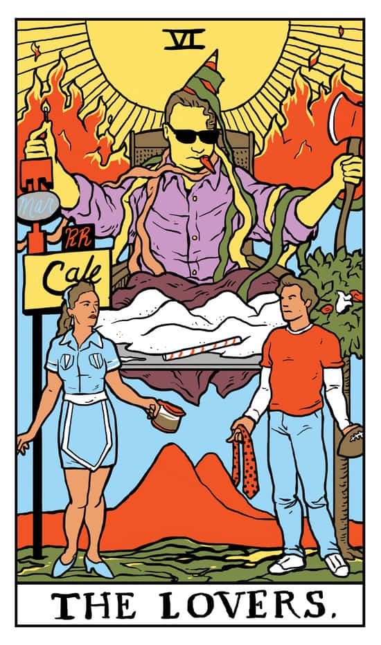 Twin Peaks tarot Card Deck