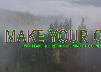 Twin Peaks: The Return Titles Generator