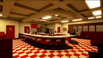 Twin Peaks Virtual Reality VR Experience - RR Diner