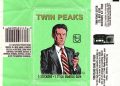 Twin Peaks faux wax pack: sticker & bubble gum featuring Dale Cooper