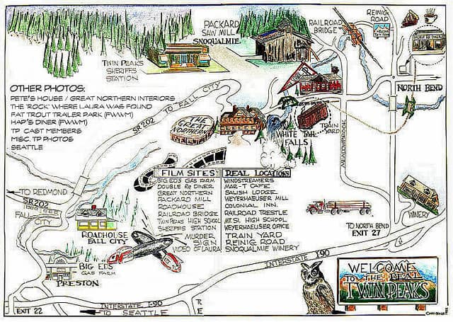 Welcome to the real Twin Peaks map