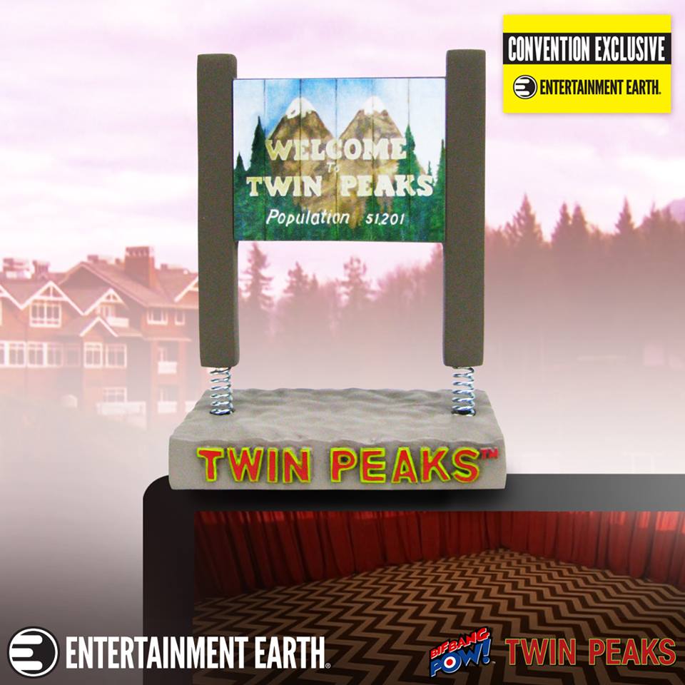 Welcome to Twin Peaks monitor mate bobblehead