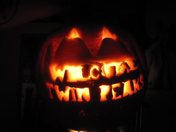 Welcome to Twin Peaks Halloween Pumpkin