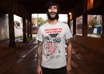 Welcome to Twin Peaks map t-shirt (2)