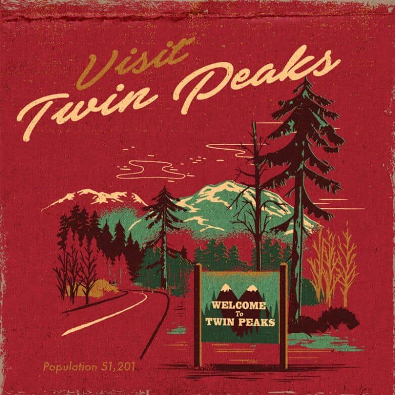 Welcome to Twin Peaks matchbook