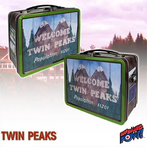 Welcome to Twin Peaks tin tote