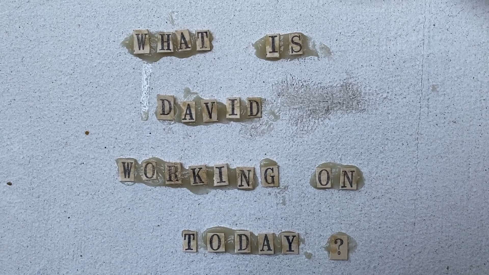 What Is David Lynch Working On Today?