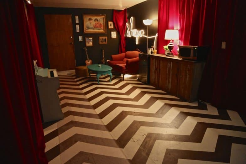 Whispering Pines Studios: Lord Huron's Twin Peaks themed lounge