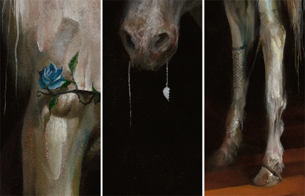 White Horse by Esao Andrews (close-ups)