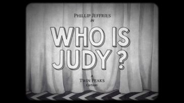 Twin Peaks: Phillip Jeffries as a '30s animated cartoon