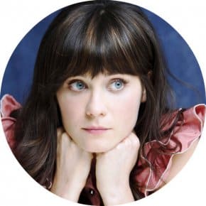 Zooey Deschanel, a Twin Peaks kid